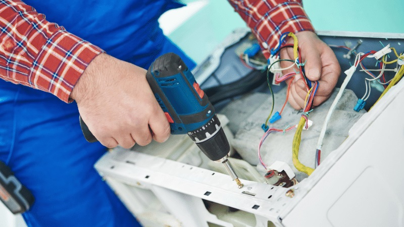 Kula Gree Gree çamaşır makinesi kart tamiri – Su almama arızası orijinal parça ile giderildi. - Teknik servis örneği