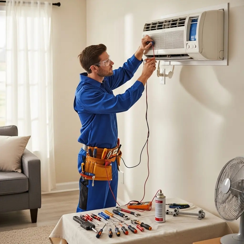 Kula Gree Gree klima gaz dolumu ve bakım – Enerji verimliliği artırıldı. - Teknik servis örneği